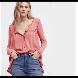 Free People Tops - NWT Free People Long Sleeve Henley Free People Tops - NWT Free People Long Sleeve Henley
